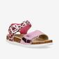 Sandalias Bio Rosas Niña Silver