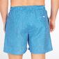 Bañador Corto Vichy Azul Marino Hombre Silver