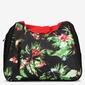 Bolso Playa Fucsia Negro Silver