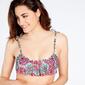 Bikini Bandeau Volante Silver