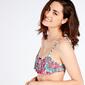 Bikini Bandeau Volante Silver