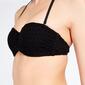Bikini Bandeau Crochet Silver