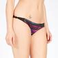 Bikini Bandeau Rayas Silver