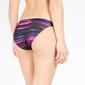 Bikini Bandeau Rayas Silver