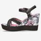 Sandalias Cuña Negro Mujer Nicoboco Yeste