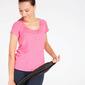 Camiseta Yoga Rosa Mujer Ilico
