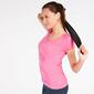 Camiseta Yoga Rosa Mujer Ilico
