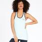 Camiseta Tirantes Celeste Mujer Fila