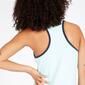 Camiseta Tirantes Celeste Mujer Fila