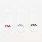 FILA Calcetines Invisible Blancos Hombre