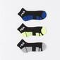 FILA PACK 3 Calcetines Cortos Negro Junior