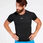 Camiseta Running Negro Hombre Ipso