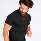Camiseta Running Negro Hombre Ipso
