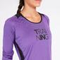 Camiseta Running Morada Ipso Combi