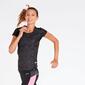 Camiseta Running Negro Mujer Ipo Experience