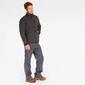 Chaqueta Shoftshell Gris Oscuro Hombre Boriken