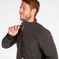 Chaqueta Shoftshell Gris Oscuro Hombre Boriken