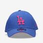 Gorra MLB Dodgers New Era Azul Rosa
