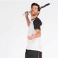 Camiseta Pádel Blanca Hombre Proton
