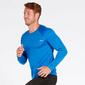 Camiseta Running Azul Ipso Combi