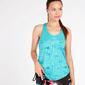 Camiseta Tenis Fila Turquesa Mujer