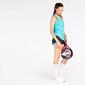 Camiseta Tenis Fila Turquesa Mujer