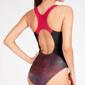 Bañador Natación Estampado Rojizo Mujer Paraqua
