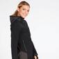Chaqueta Shoftshell Capucha Negra Boriken