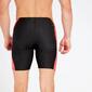 Mallas Cortas Running Negro Naranja Mujer Ipso Combi