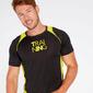 Camiseta Running Negra Hombre Ipso Combi