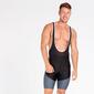 Culotte Corto Tirantes Negro Hombre Mitical Plata