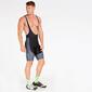Culotte Corto Tirantes Negro Hombre Mitical Plata