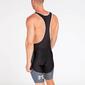 Culotte Corto Tirantes Negro Hombre Mitical Plata