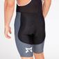 Culotte Corto Tirantes Negro Hombre Mitical Plata
