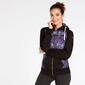 Sudadera Capucha Negra Silver