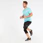 Camiseta Running Puma Graphics Azul Hombre