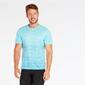 Camiseta Running Puma Graphics Azul Hombre