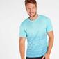 Camiseta Running Puma Graphics Azul Hombre