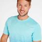 Camiseta Running Puma Graphics Azul Hombre