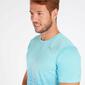 Camiseta Running Puma Graphics Azul Hombre