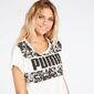 Camiseta Blanca Puma Mujer Energized
