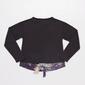 Camiseta Manga Larga Negra Junior Silver Spacetime