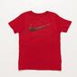 Camiseta Nike Roja Niño
