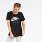 Camiseta Reebok Tee Air Negra Mujer