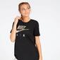 Camiseta Reebok Tee Air Negra Mujer