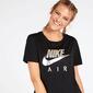 Camiseta Reebok Tee Air Negra Mujer