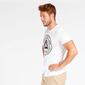 Camiseta Reebok Blanca Hombre