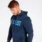 Sudadera Cremallera Marino Negro Up Basic