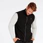 Chaleco Polar Negro Hombre Up Basic