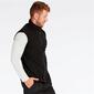 Chaleco Polar Negro Hombre Up Basic